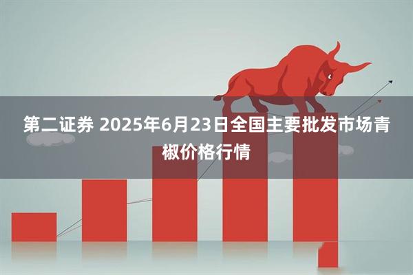 第二证券 2025年6月23日全国主要批发市场青椒价格行情
